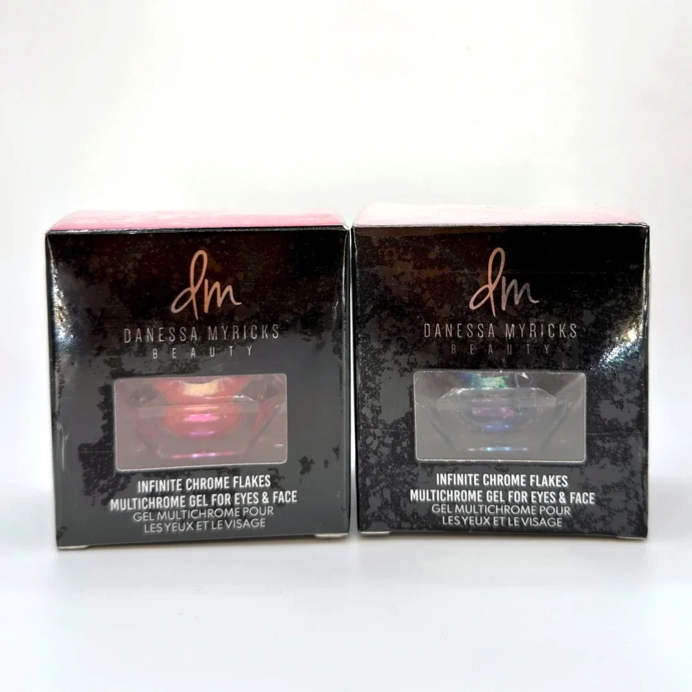Danessa Myricks Set of 2 Infinite Chrome Flakes 3.8g/0.13 oz Brand New